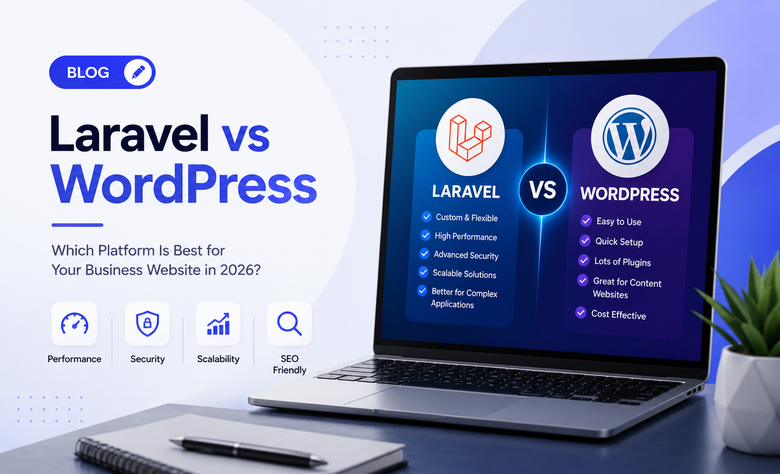 Laravel vs WordPress: Which Platform Is Best for Your Business Website in 2026?