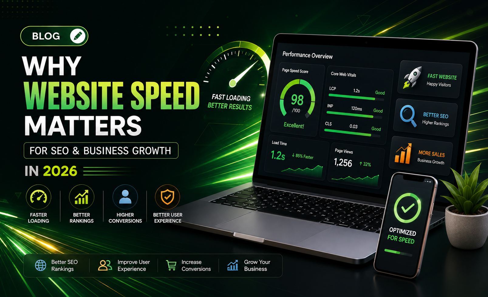 Why Website Speed Matters for SEO and Business Growth in 2026