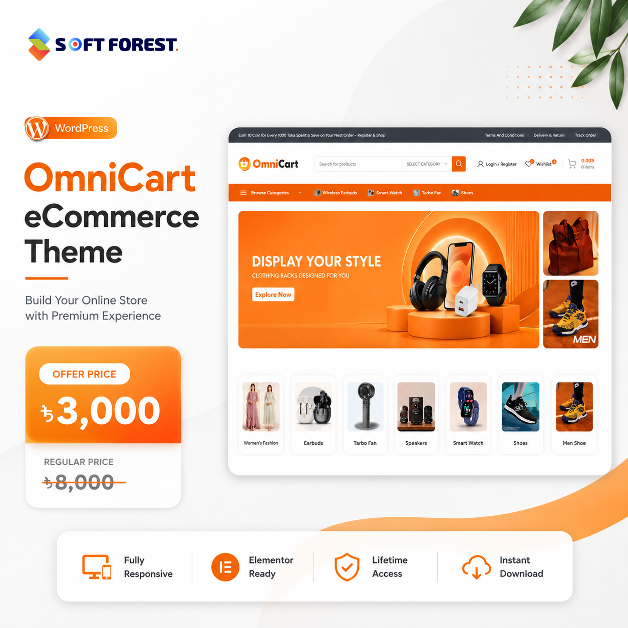 OmniCart WordPress eCommerce Theme – Ready Made WooCommerce Website